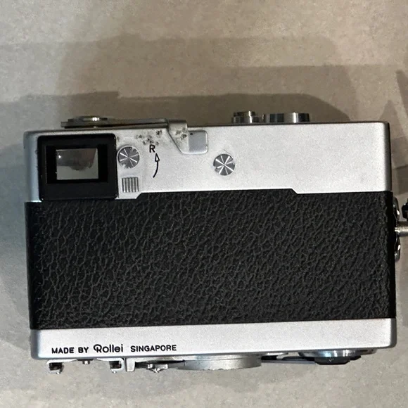 vintage Rollei 35S camera & accessories